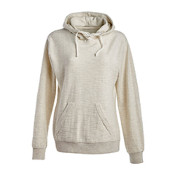 Ladies' Sport Lace Scuba Hooded Sweatshirt Thumbnail