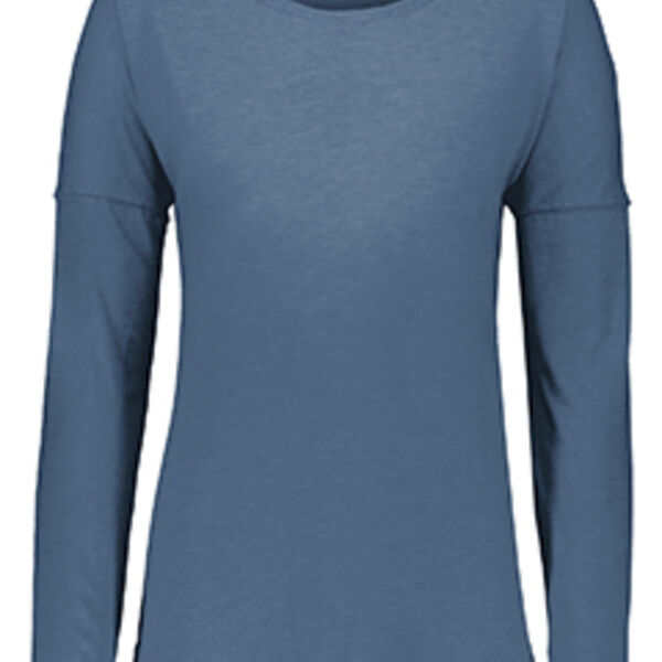 Ladies' Tri-Blend Long Slevee T-Shirt Thumbnail