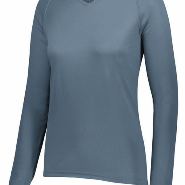 Ladies' Attain Wicking Long-Sleeve T-Shirt Thumbnail