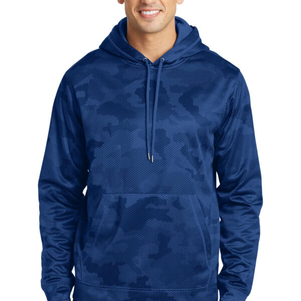 Sport Wick ® CamoHex Fleece Hooded Pullover Thumbnail