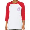 Youth Three-Quarter Sleeve Baseball T-Shirt Thumbnail