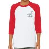 Youth Three-Quarter Sleeve Baseball T-Shirt Thumbnail